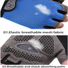 Breathable Half Finger Cycling Gloves